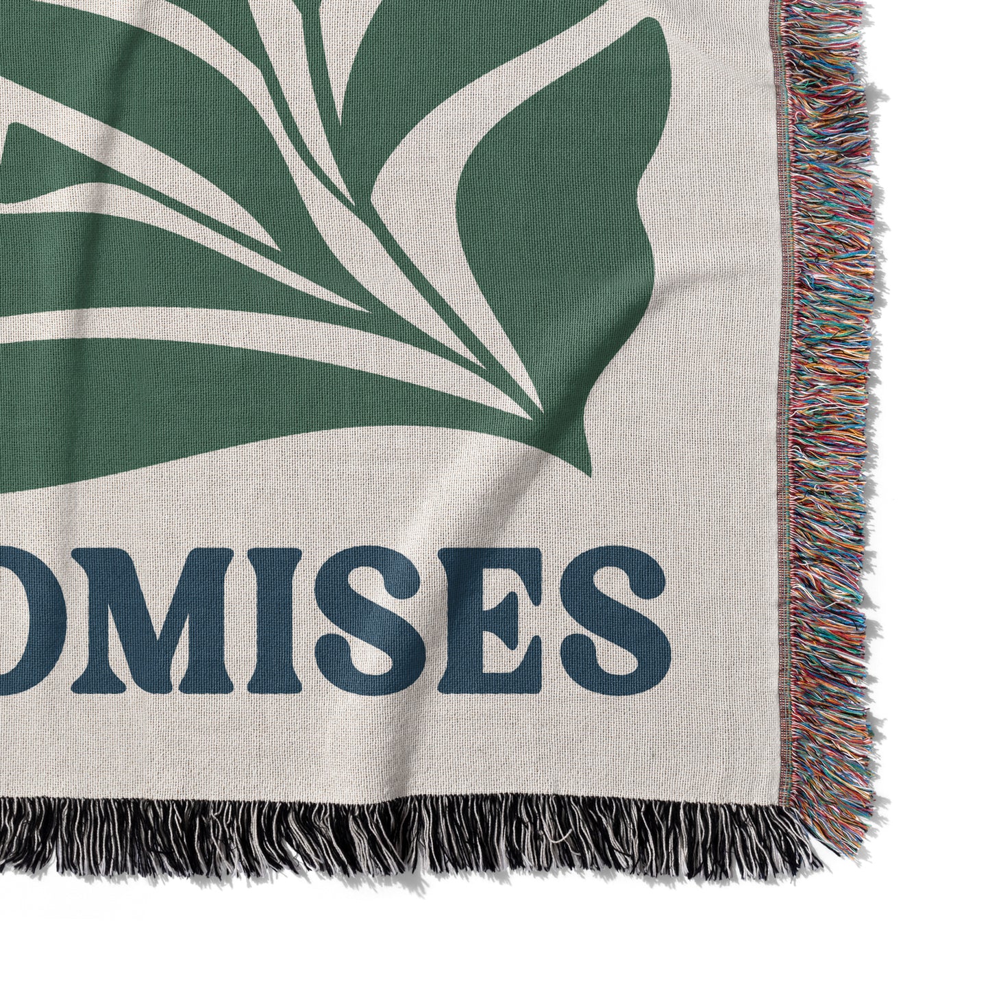 God Keeps His Promises Woven Blanket