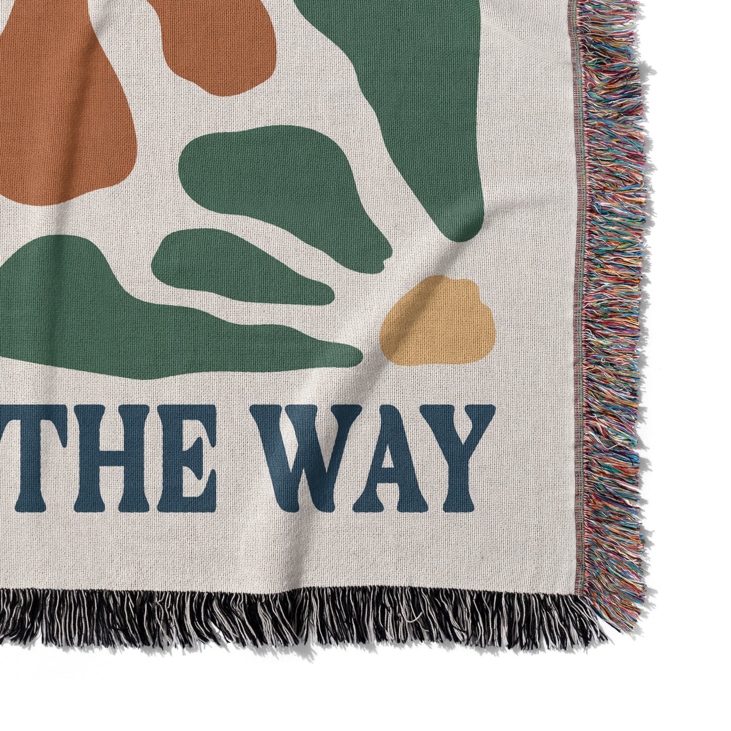Jesus Is The Way Woven Blanket