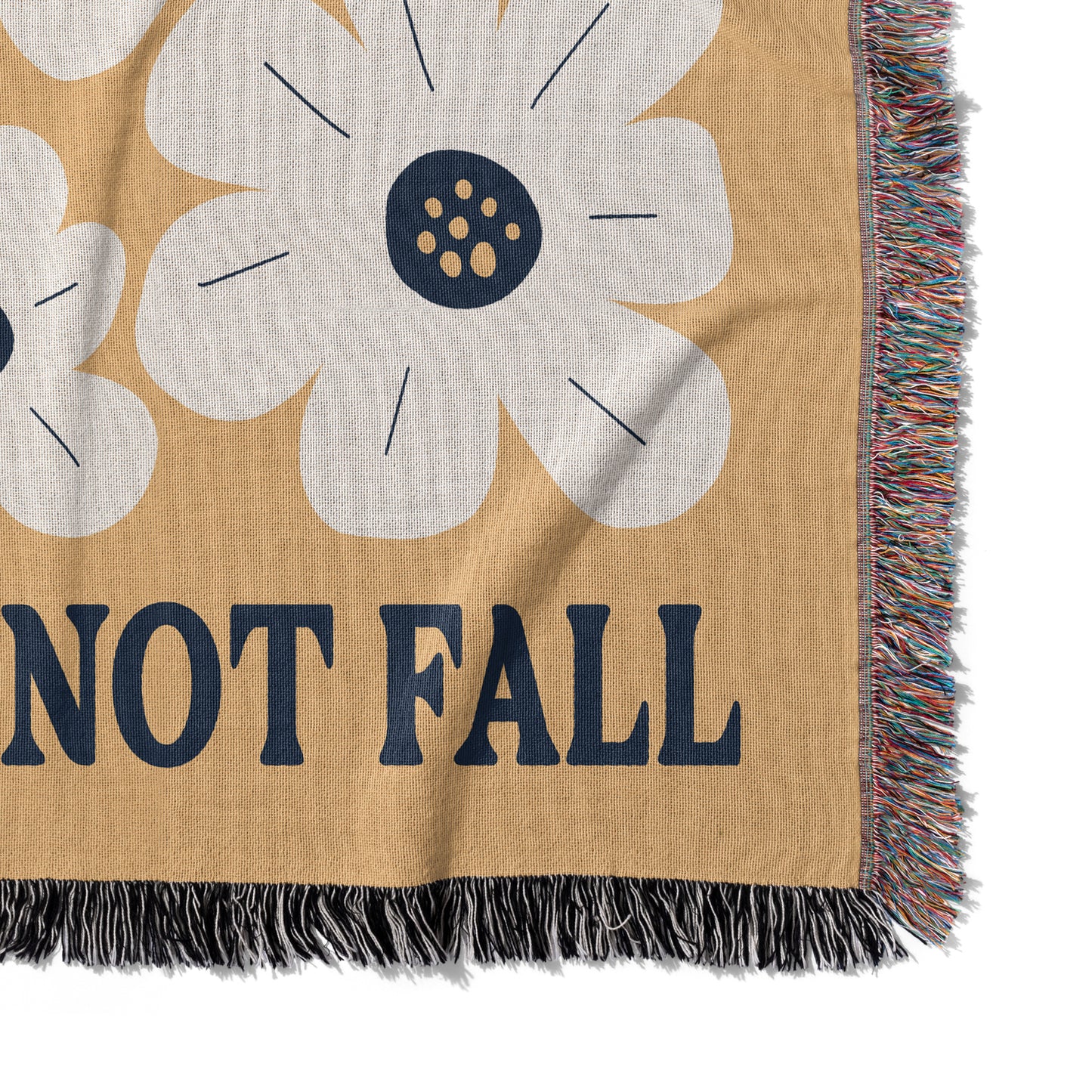 God Is Within Her Woven Blanket
