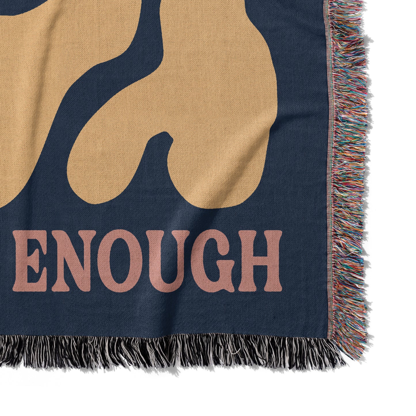 Grace Is Enough Woven Blanket