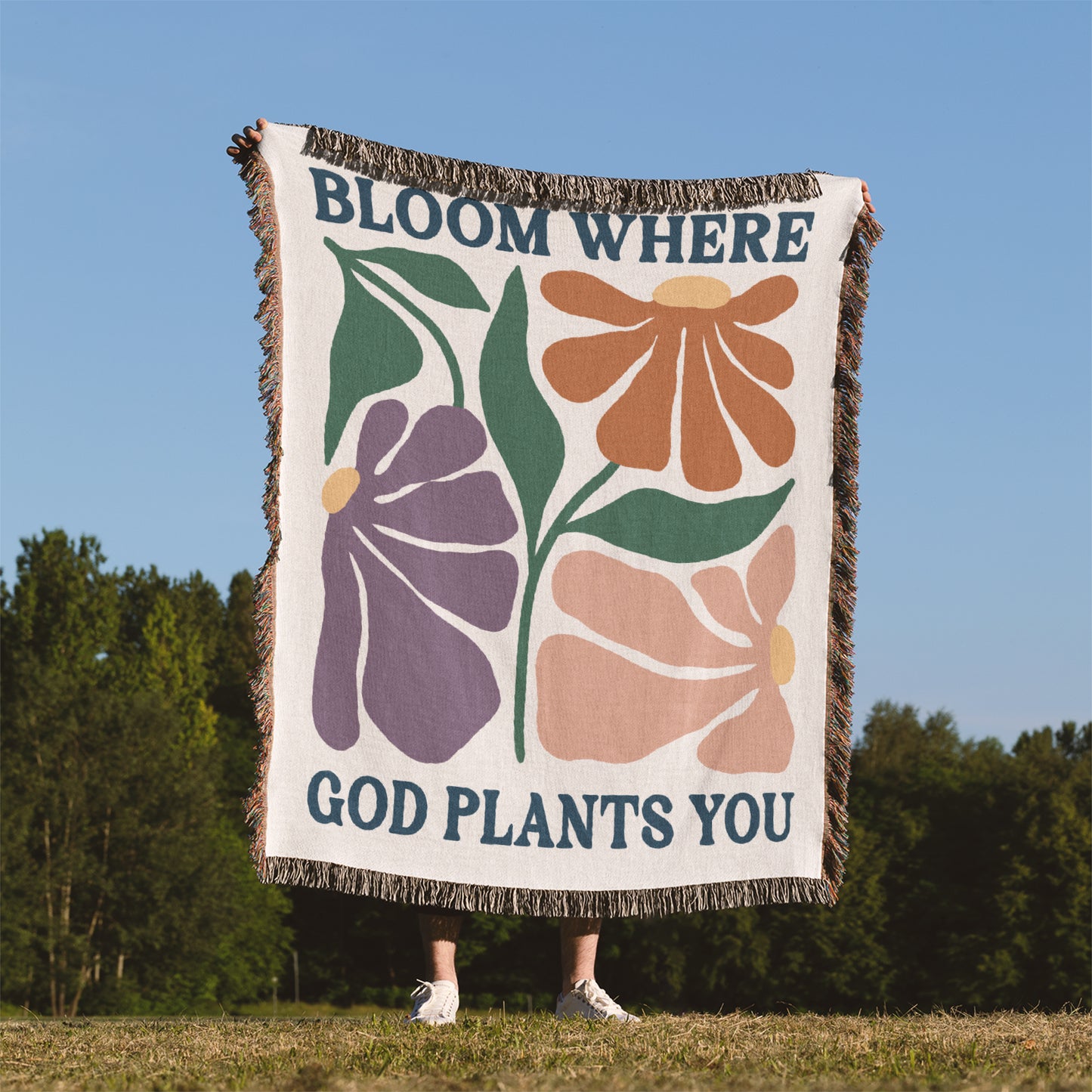 Bloom Woven Blanket