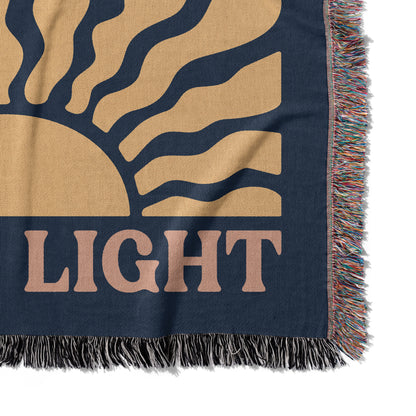 Be The Light Woven Blanket