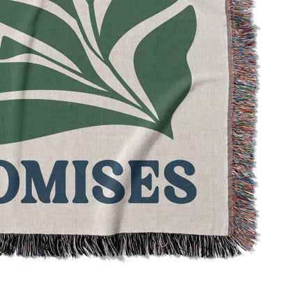God Keeps His Promises Woven Blanket