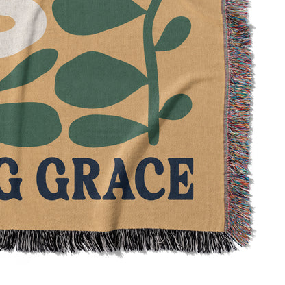 Amazing Grace Woven Blanket