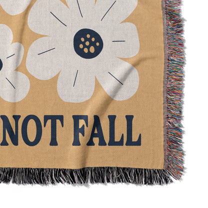 God Is Within Her Woven Blanket