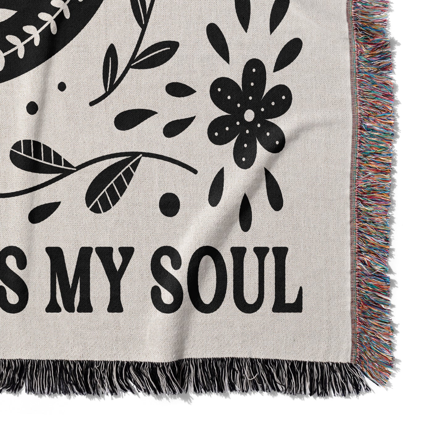 Then Sings My Soul Woven Blanket