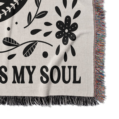 Then Sings My Soul Woven Blanket