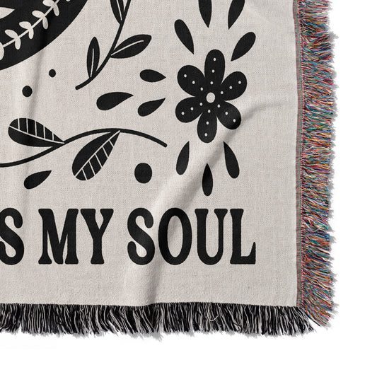 Then Sings My Soul Woven Blanket