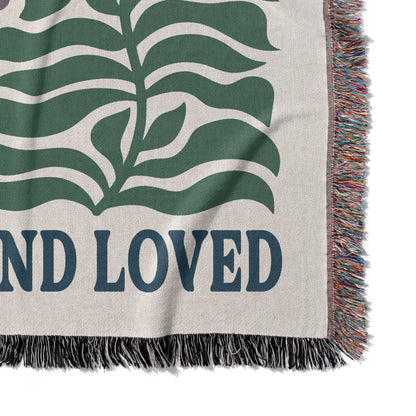 Chosen And Loved Woven Blanket