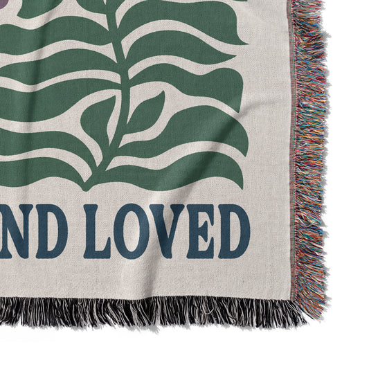 Chosen And Loved Woven Blanket