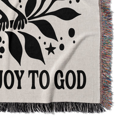 Sing With Joy Woven Blanket