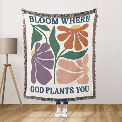 Bloom Woven Blanket
