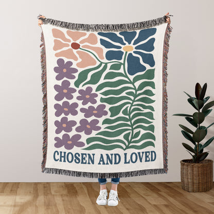 Chosen And Loved Woven Blanket