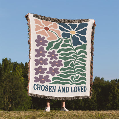 Chosen And Loved Woven Blanket